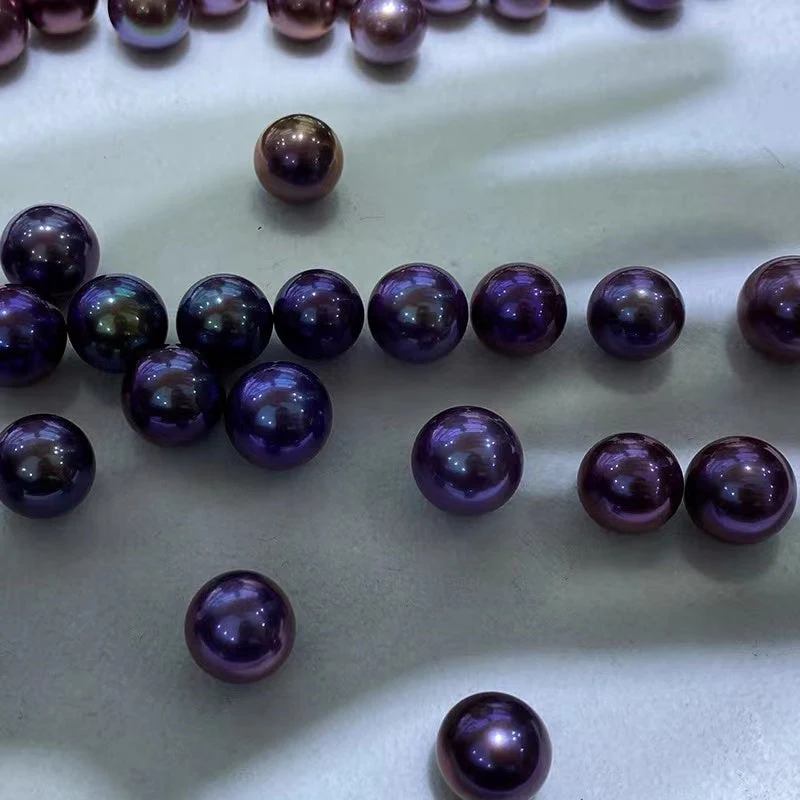 A12.【Live】Demon purple Eddison Pearls Oyster(about 10mm but deep rare colour ) - Image 2