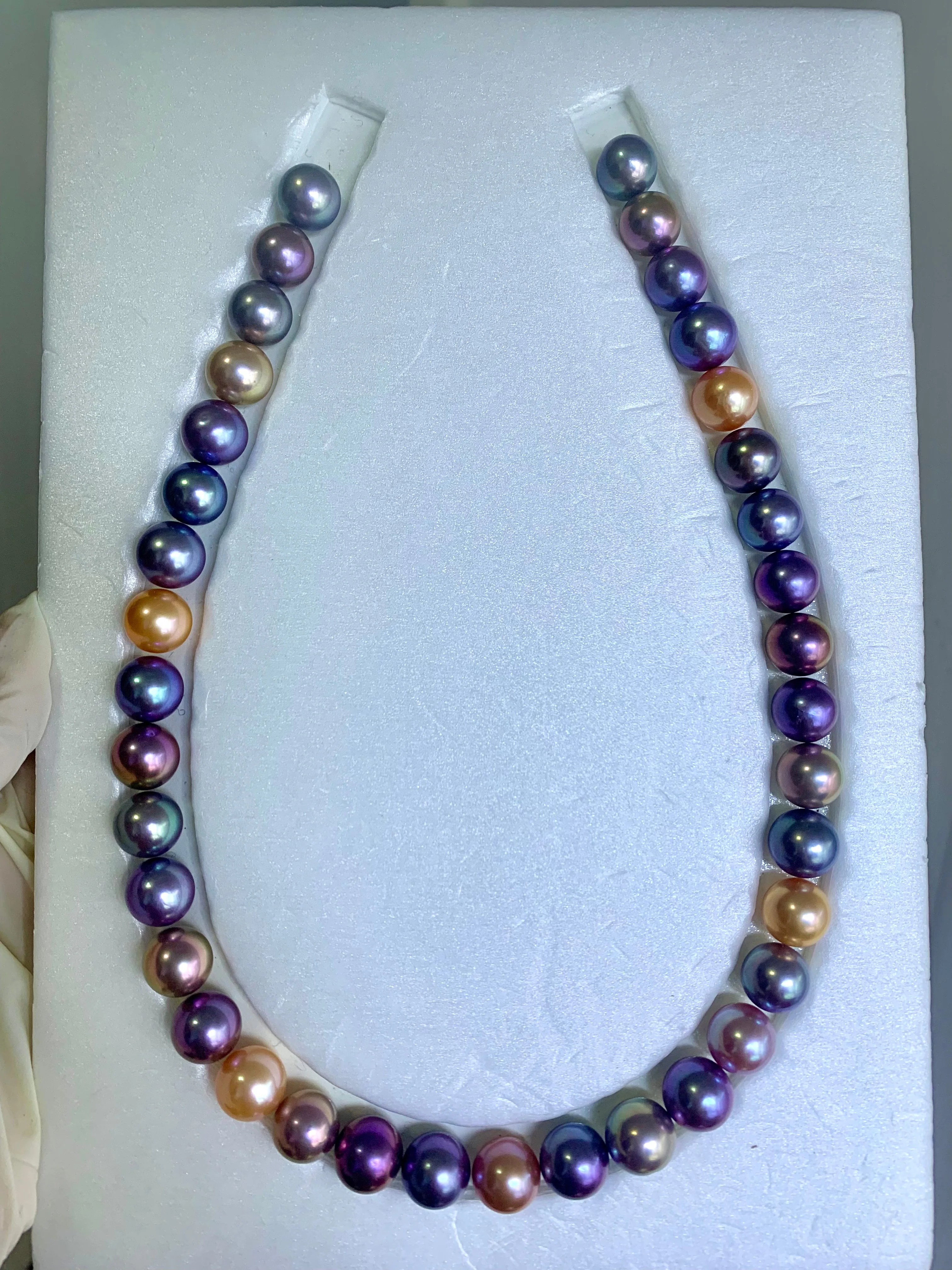 A00.[LIVE OPENING]   Magic Eddison VERY High quality round pearls - Image 3